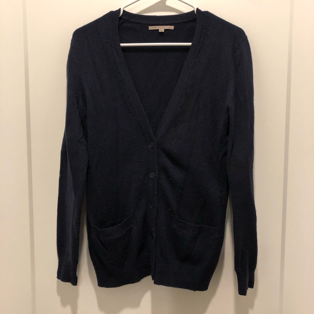 GAP Blue Knit Cardigan Sweater